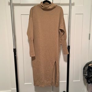 Wilfred Cyprie Dress in “Gold Camel”